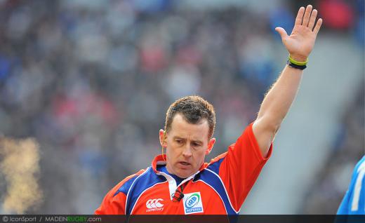  : H-Cup - Arbitrage : Nigel Owens accident aprs Castres-Leinster