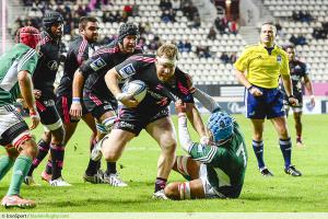 Aled DE MALMANCHE / Salvador CUNHA - 10.10.2013 - Stade Francais / Lusitanos XV - Amlin Challenge Cup