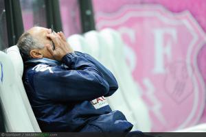 Deception de Christophe Deylaud - 02.11.2013 - Stade Francais / Bayonne - 11e journee de Top 14