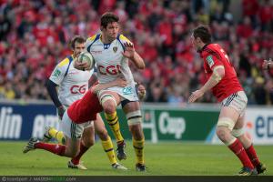 HCup - Clermont : Lee Byrne bless