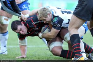 Louis Picamoles / Fionn Carr - 08.12.2013 - Toulouse / Connacht  - Heineken Cup