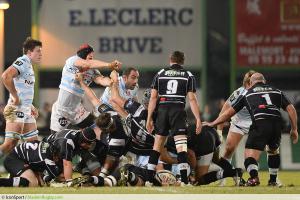 Wenceslas LAURET / Arnaud MELA - 21.12.2013 - Brive / Racing Metro 92 - 14eme Journee du Top 14