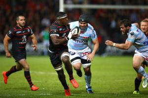 Yannick Nyanga - 09.05.2014 - Toulouse / Racing Metro - Barrages Top 14 2013/2014